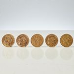 1327 2250 GOLD COINS